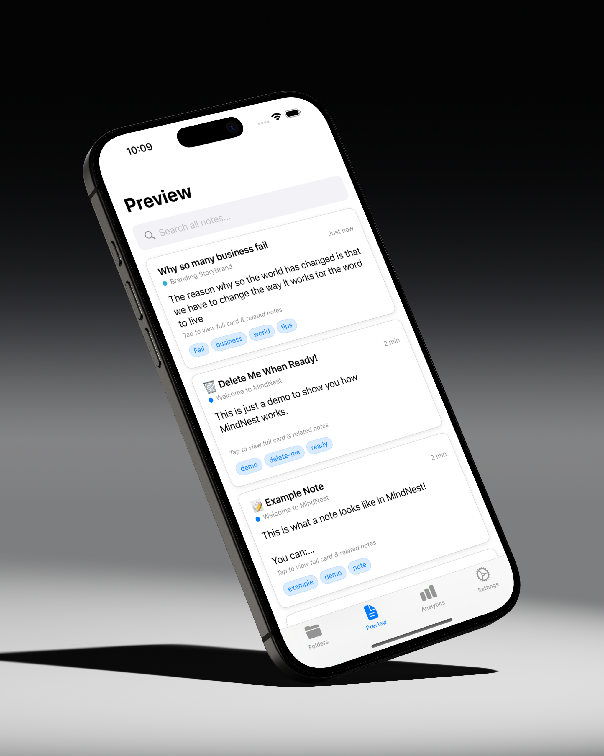 BrainVault - Second Brain App